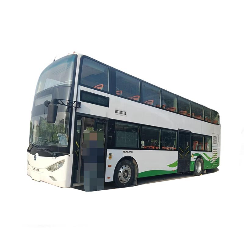 Double Decker Buses for Sale Brand New Sunlong Transport Coach Bus Manual Diesel City Buses